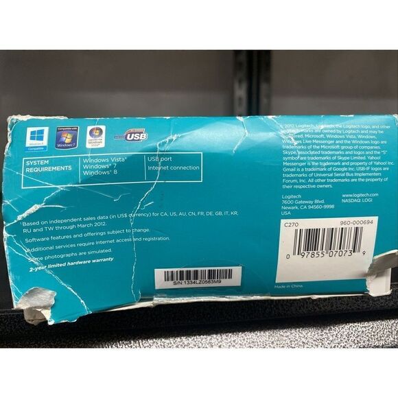 Logitech C270 Web Camera (960-000694) - Picture 4 of 7